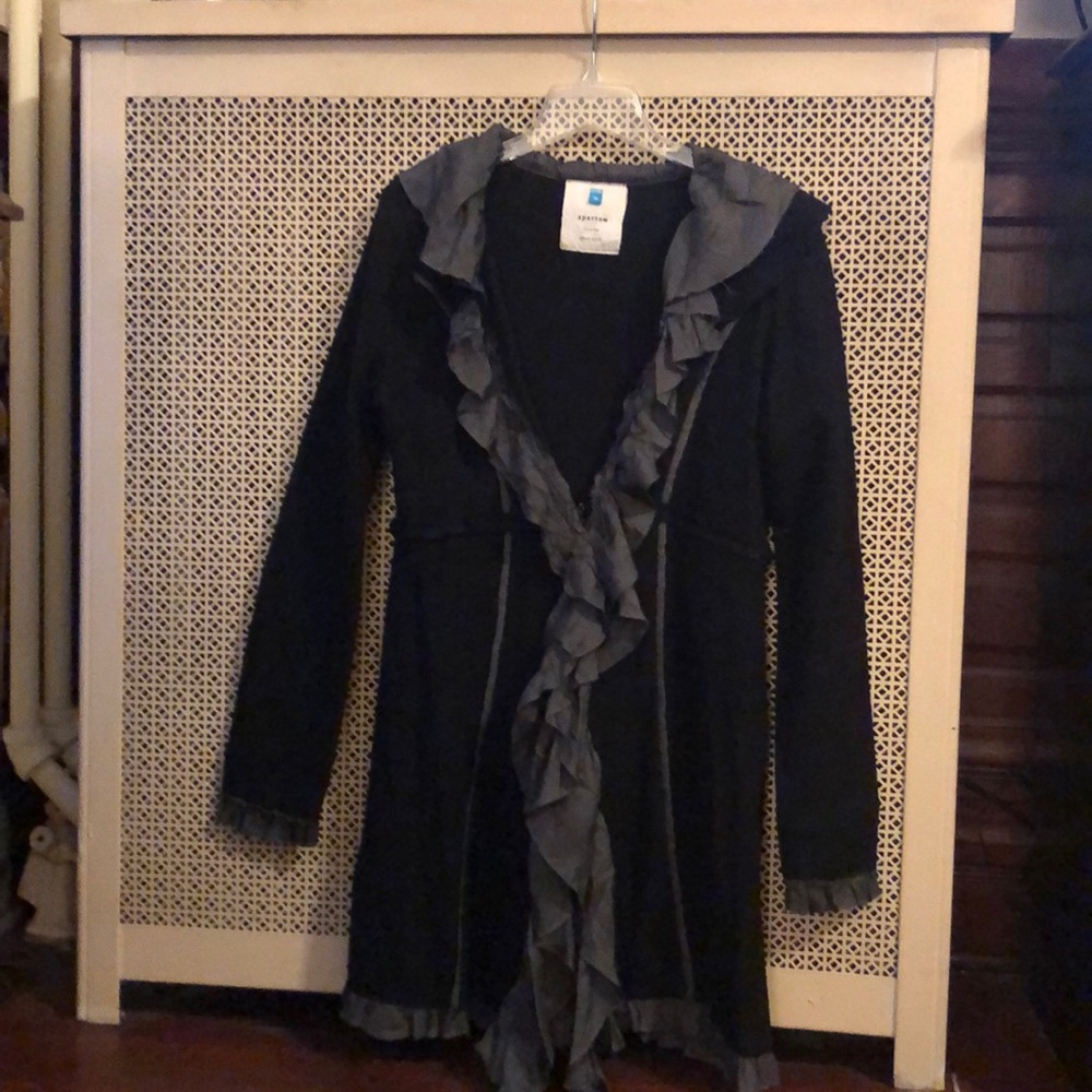 Black 100% Wool Coat